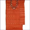 Rust colour  Bengali Cotton Dress Material  TKK-30 - Click here to View more details about this Product